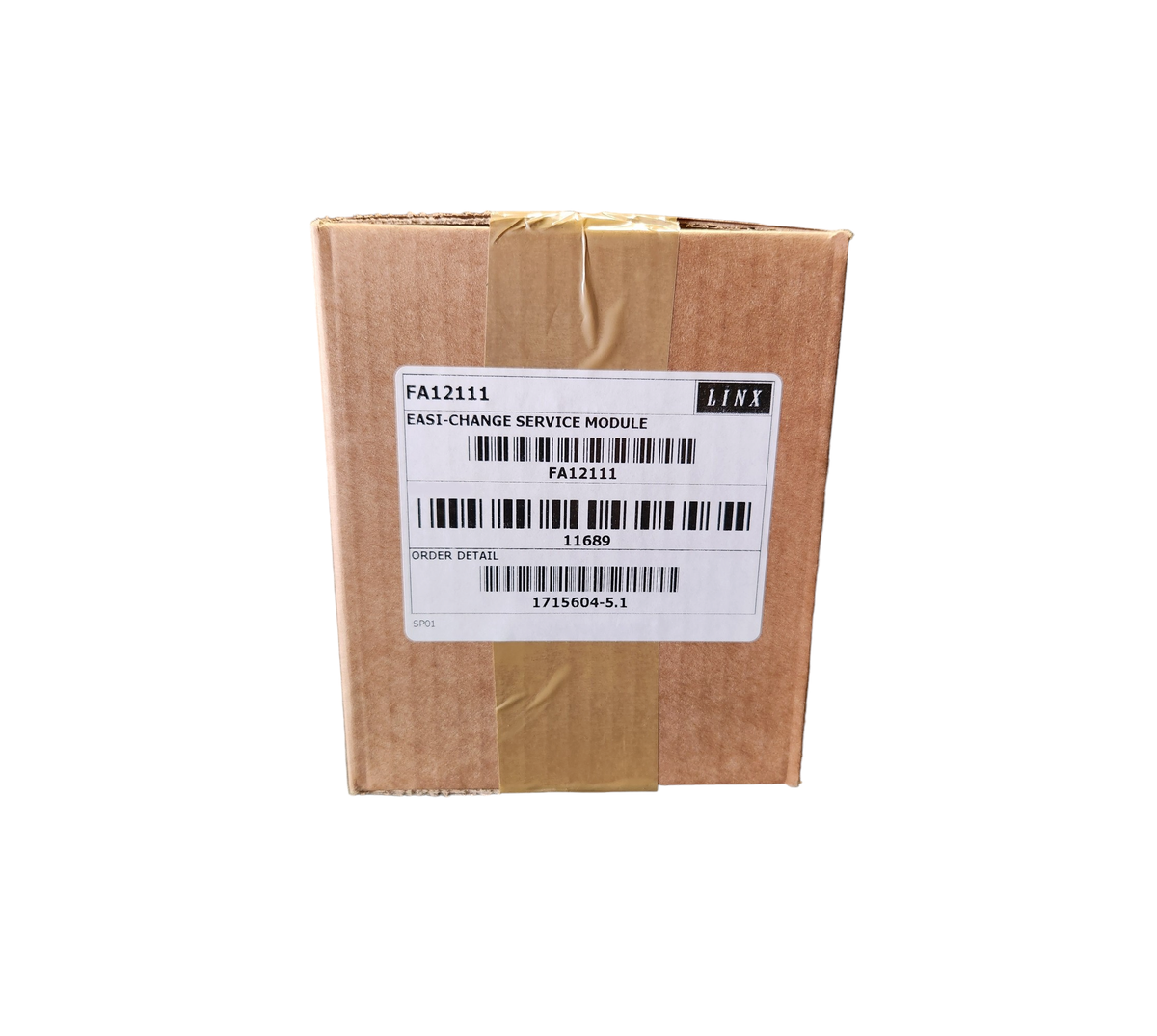Linx FA12111 Easy Change service module shown in context