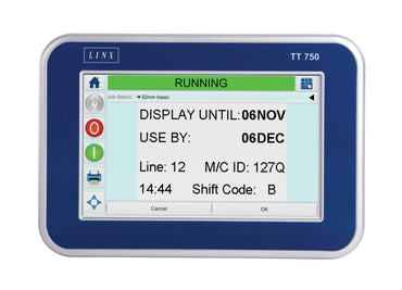 Linx TT 750 overprinter, alternate view
