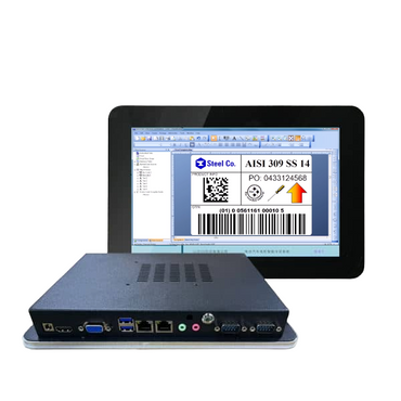 10.1 inch IP65 waterproof industrial touchscreen panel PC