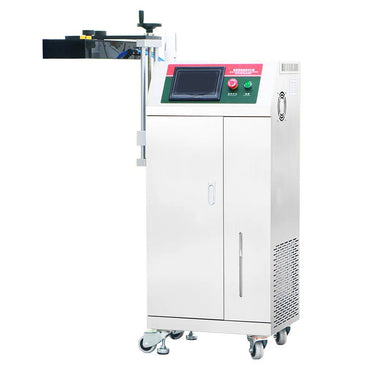 Water-cooled automatic induction sealing machine for foil bottle seals