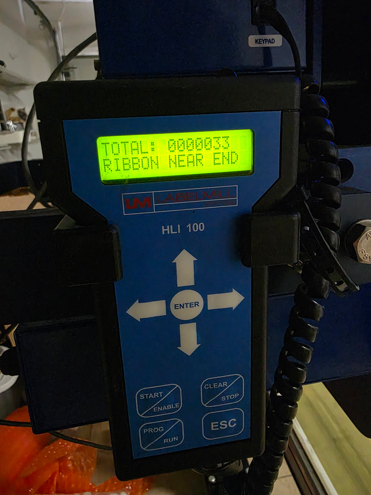 LabelMill LM3605 print and apply system, twelfth view