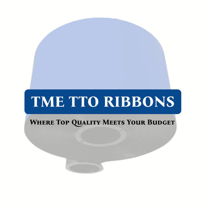 Black wax resin TTO ribbon 33mm by 700m, second view