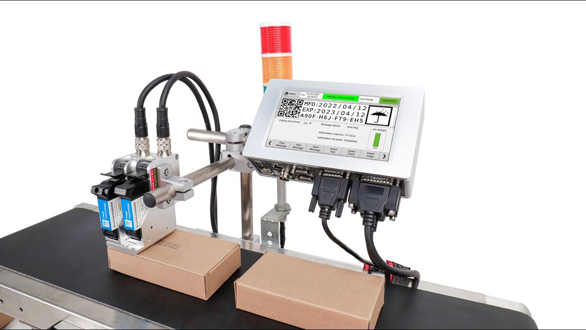 Leak free case coder with cartridge ink system